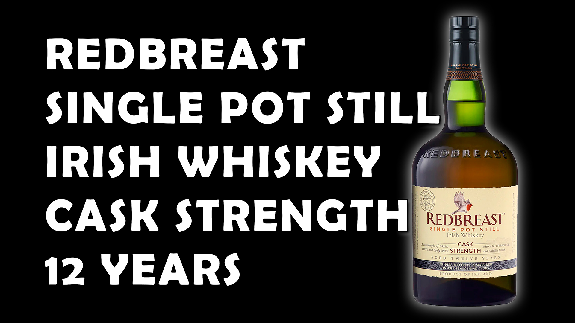 Redbreast Single Pot Still Irish Whiskey Cask Strength 12 Years