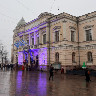 Tapahtumapaikkana oli vanha ylioppilastalo Helsingin Mannerheiminkadulla.