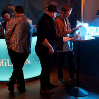 Singleton viskin ständi oli ainoana sijoitettu cocktail-kilpailulavan viereen, koska Singleton oli kisan sponsori.