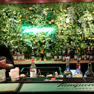 Tanquerayn ständi oli suurin ja näyttävin.