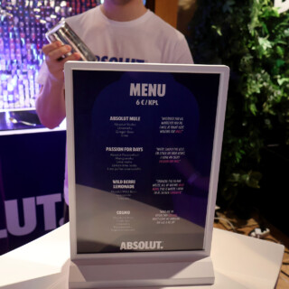 Absoluuttinen drinkkimenu